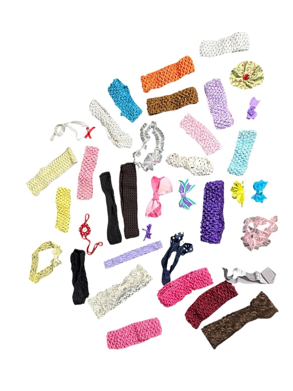 Baby Girl Hair Bow & Headband Bundle 40+ Pieces